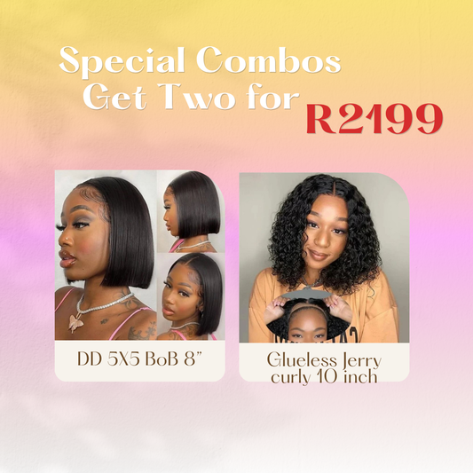 Special Offer Two Wigs R2199