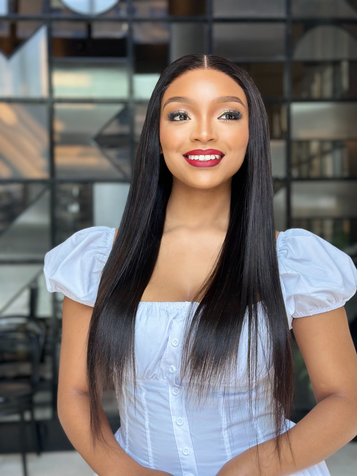 Wear And Go Pre -Bleached Double Drawn Straight 16 - 30 Inch Wigs