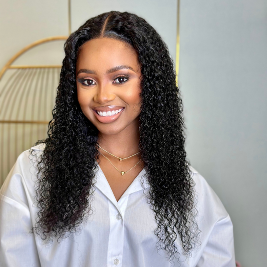 Glue-less Malaysian Jerry Curly Wig