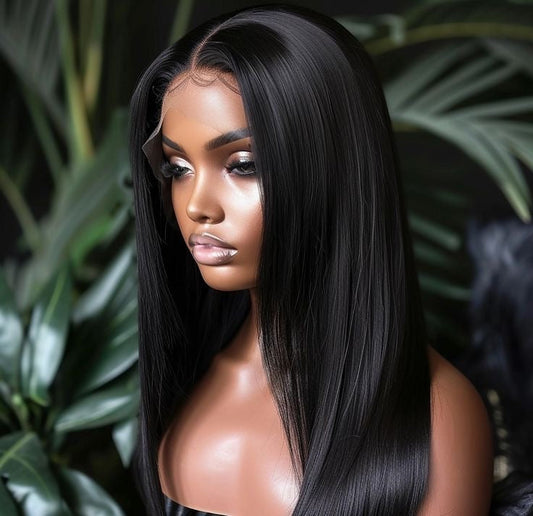 Double Drawn Lace Frontal Straight Wigs Remorehair