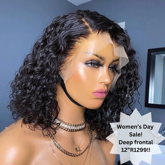 Full Frontal Deep Lace Weave 12 Inch
