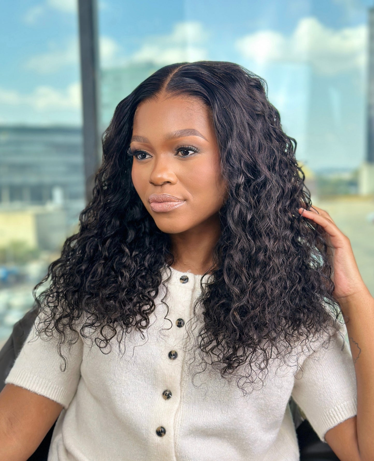 HD Double Drawn Water Weave  Pre-bleached 20 Inch