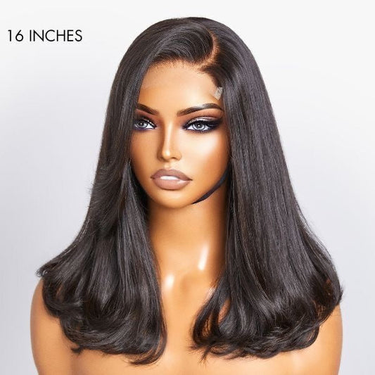 Wear And Go Pre -Bleached Double Drawn Straight 16 - 30 Inch Wigs Remorehair