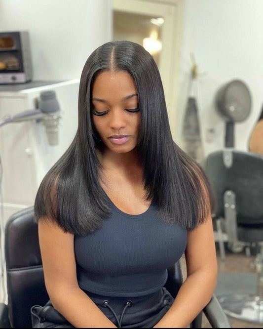 Double Drawn Lace Frontal Straight Wigs Remorehair