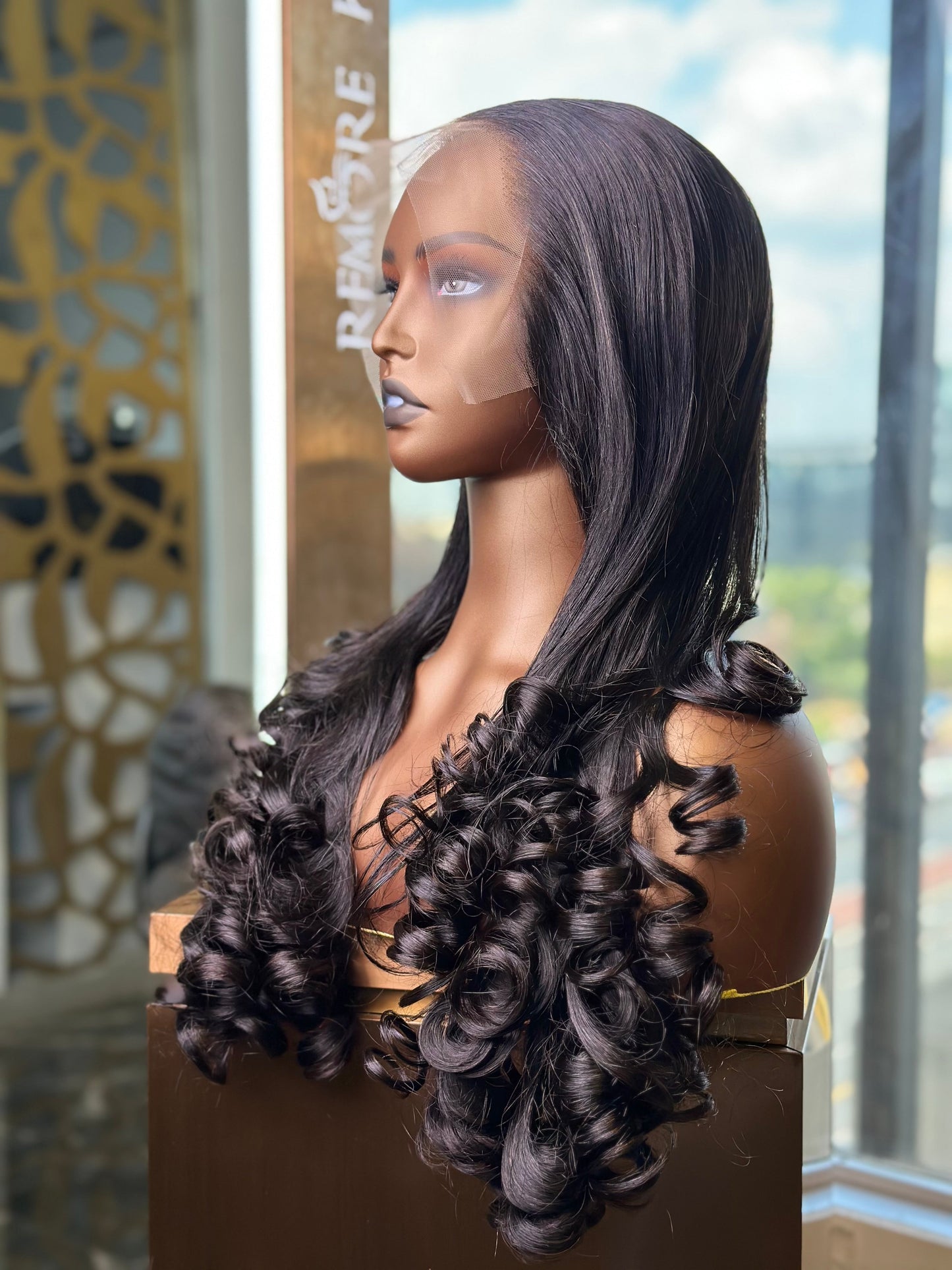 Burmese Frontal Loose Weave Double Drawn Wigs