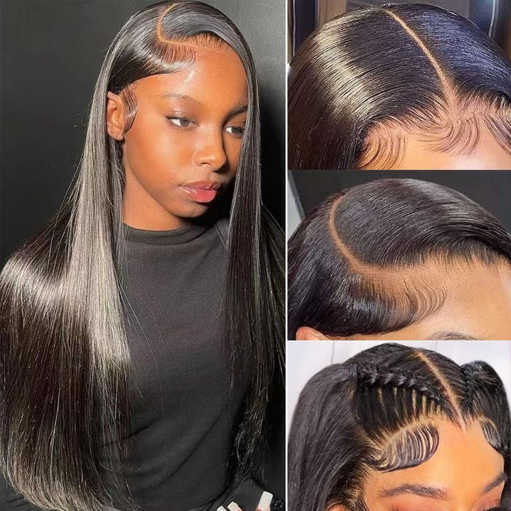 Double Drawn Lace Frontal Straight Wigs Remorehair