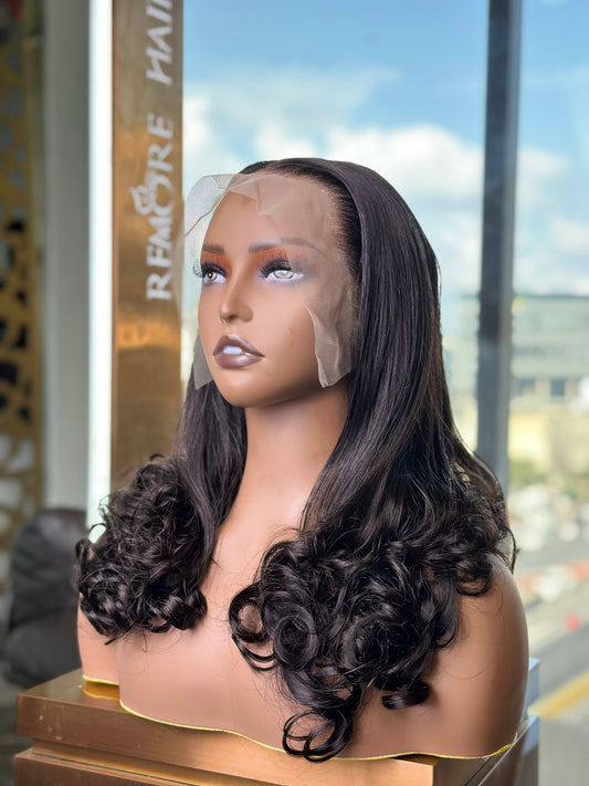 Burmese Frontal Loose Weave Double Drawn Wigs
