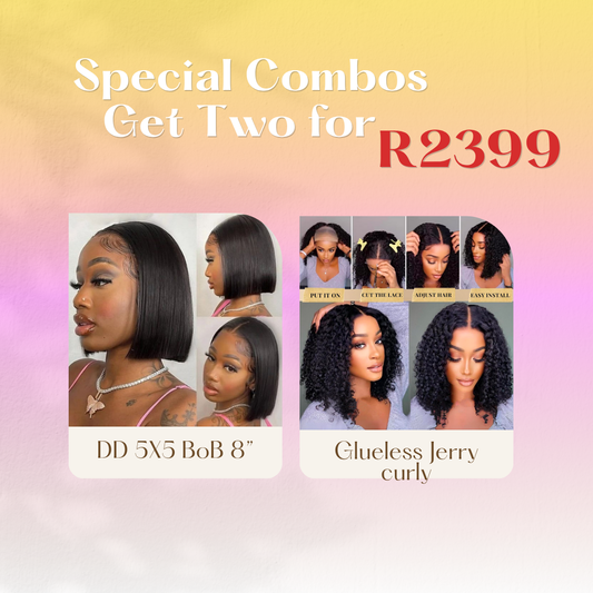Special Offer Two Wigs R2399