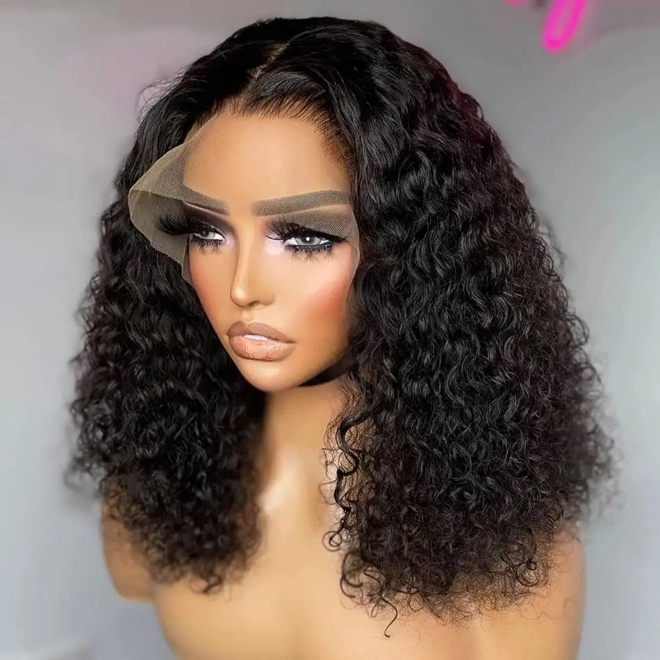 Lace Frontal Water Weave Double Drawn Wigs Remorehair