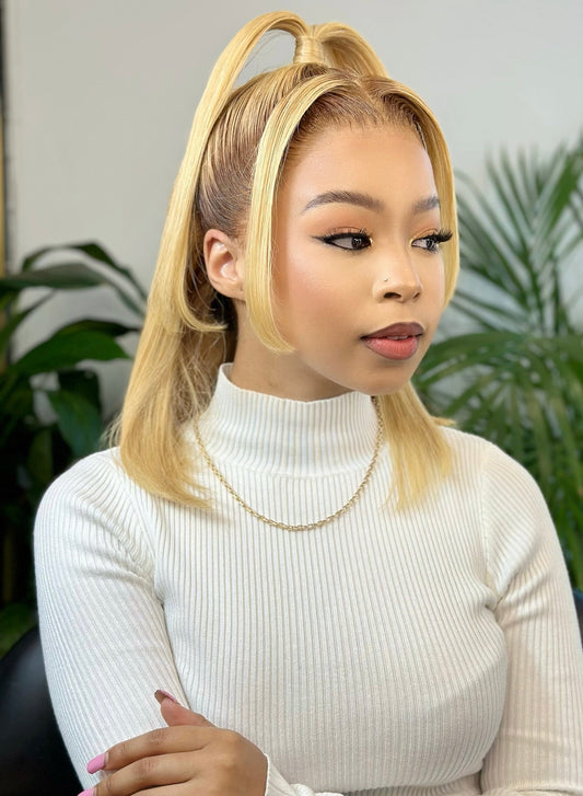 Blonde Lace Bob Wig Remorehair